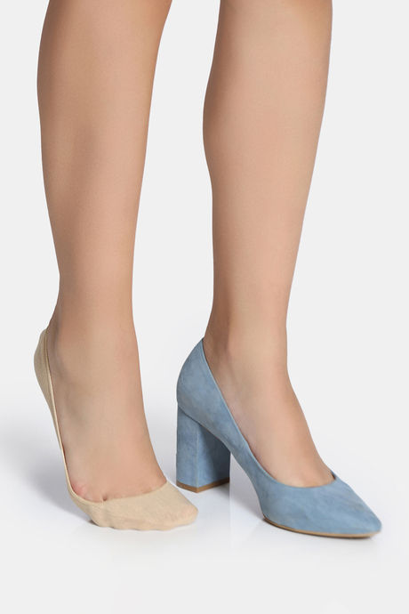 Zivame Low Cut Shoe Liner (Pack of 2) - Multicolor — image 10